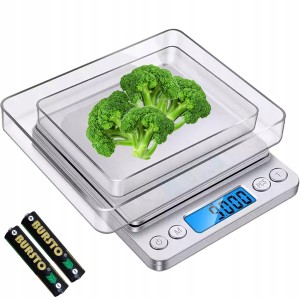 Waga kuchenna jubilerska do 2000g dokładność 0,1g