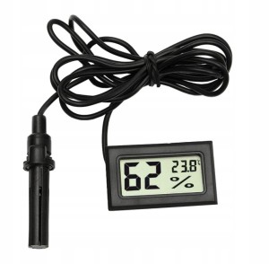 Termometr Higrometr 2w1 Wilgotnościomierz LCD